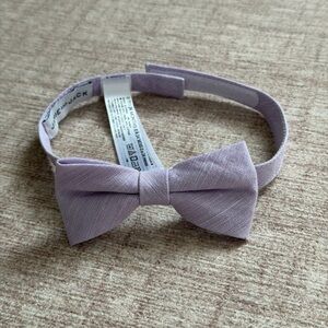 Janie and Jack Light Purple Kids Bow Tie